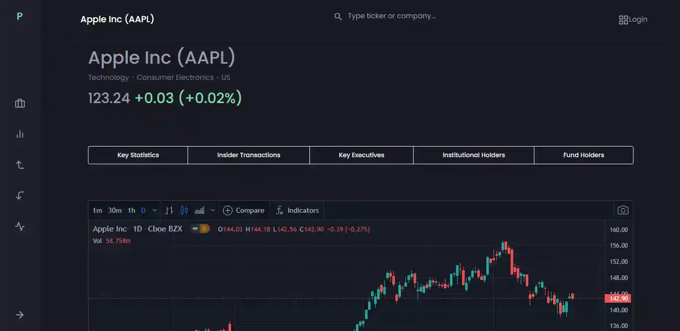 Yahoo Finance-Style US Screener